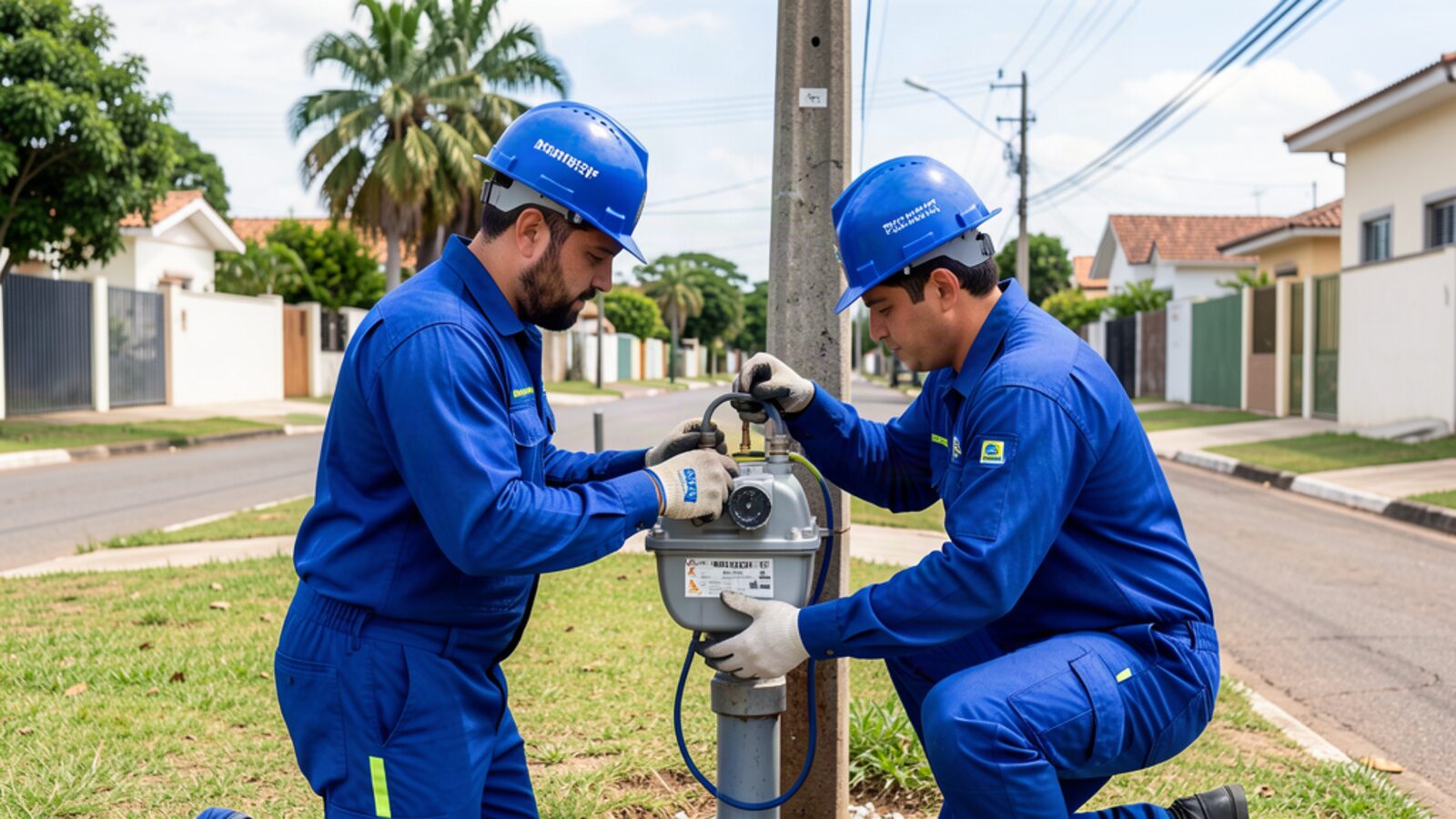 Equipe HBO Engenharia em campo
